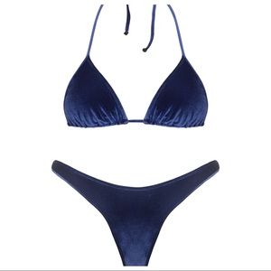 Alix/Camille velvet set